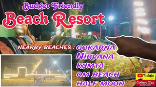 Budget friendly Beach Resort 🤑💰💸 New Blue Marine Resort near to GOKARNA  NIRVANA  KUMTA Beach [upl. by Ecnerrot]