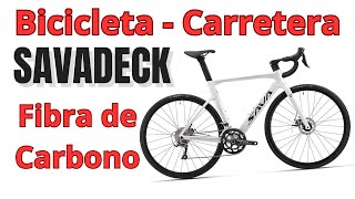 🚴‍♂️ SAVADECK Bicicleta de Carretera Innovación Velocidad y Rendimiento Superior 🌟 [upl. by Nosmas663]