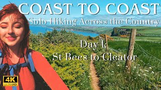 Coast to Coast Solo Hiking Across the Country  Day 1 4K [upl. by Maddock]