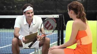 Hilarious Wilson BLX Commercial with Roger Federer [upl. by Atinej]