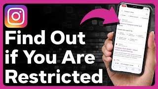 How To Know If Someone Restricted You On Instagram [upl. by Mylan]