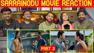 Reaction On Sarrainodu Full Hindi Dubbed Movie  Allu Arjun Part 3 [upl. by Vins]