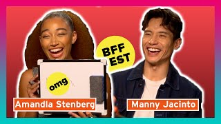 Amandla Stenberg amp Manny Jacinto Take The BFF Test [upl. by Kliman]