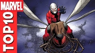 Top 10 AntMan Moments From The Avengers Earths Mightiest Heroes [upl. by Tfat]