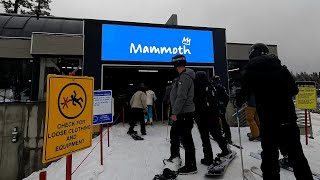 Mammoths New Canyon Express HighSpeed Chairlift  Full Ride [upl. by Nnelg745]