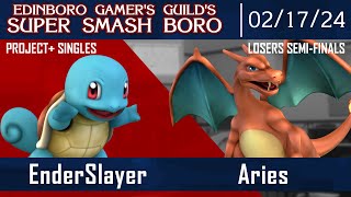 Smash Boro 61 LSemis  EnderSlayer Squirtle Vs Aries Charizard Lucas  Project [upl. by Midian339]