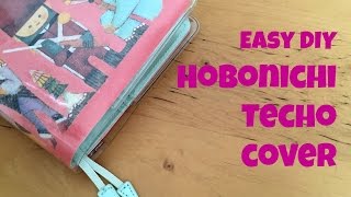 Easy DIY Hobonichi Techo Cover [upl. by Plate]