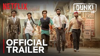 Dunki  Official Trailer  Shah Rukh Khan Rajkumar Hirani Taapsee Pannu Vicky Kaushal [upl. by Sirmons]