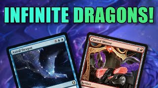 Make Infinite Dragons With This 2Card Combo  Astral Mirror  MTG Commander Shorts [upl. by Asenev]