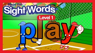 Meet the Sight Words  Level 1 FREE  Preschool Prep Company [upl. by Ttemme676]