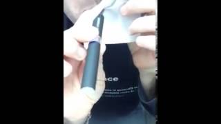 TEST ECIG  Sigaretta elettronica vs sigaretta normale  ecco il catrame che rimane nei polmoni [upl. by Finnie]