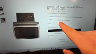 Feintech FPS00201 USB fingerprint sensor good for Windows problem with Ubuntu Linux [upl. by Sessylu]