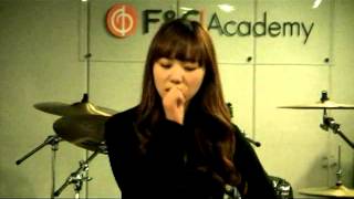 Predebut AOAs Mina FNC audition in 2009 visual battle [upl. by Wester]