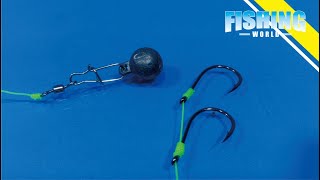 Double Hooks for a Series of Swivelless Fishing Rigs [upl. by Victorie]