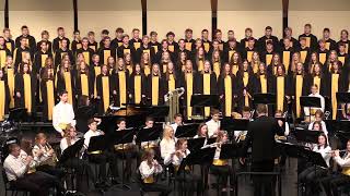 A Classic Christmas  CCHS Combined Choirs and Band Dec 2023  Todd Stalter [upl. by Harimas50]