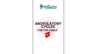 Anovulatory Cycles for the USMLE  HyGuru [upl. by Marylynne131]