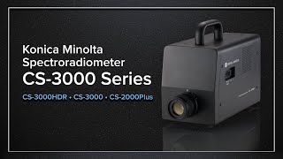 Konica Minolta Spectroradiometer CS3000HDR  CS3000  CS2000Plus [upl. by Erual]