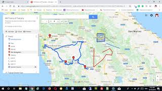 Google Maps Creating Saving and Sharing Custom Maps [upl. by Awhsoj]