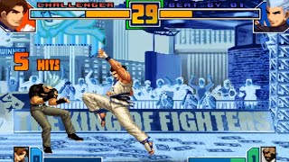 KOF 2001 Ming tao明陶 VS 倔强雪人 킹 오브 파이터 2001 [upl. by Cazzie]