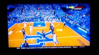 Willie Cauley Stein dunk against Auburn [upl. by Ocinemod]