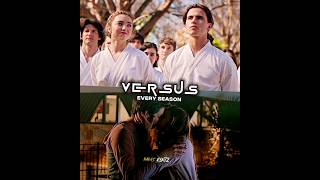 Miguel and Sam vs Robby and Tory from Cobrakai every season [upl. by Arahat534]