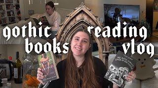 reading 2 atmospheric spooky and weird gothic books 👻🏰  reading vlog [upl. by Rehpetsirhc667]