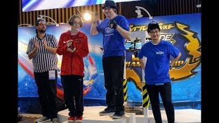 Zera vs Zankye  The Final Battle  Beyblade Burst World Championships Paris France  2018 [upl. by Ylrebmi]