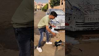 At Home professional car foam wash nittorai carcleaning carwash asian Truecare car washer [upl. by Joela707]