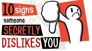 10 Signs Someone Secretly Dislikes You [upl. by Einnej]