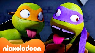 TMNT Las Tortugas Ninja  ¡20 minutos de los MEJORES momentos de Mikey y Donnie 🧡💜  Nickelodeon [upl. by Elades994]