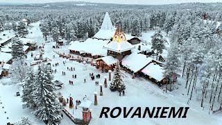 Santa Claus Village just before Christmas  Rovaniemi Lapland Finland Europe  Arctic Circle [upl. by Adia]