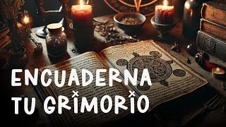 DIY Crea tu propio grimorio a partir de un libro y sigilos escondidos [upl. by Annij]