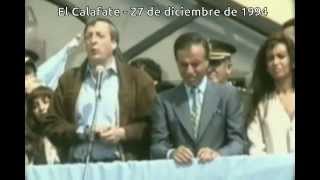 Cristina Kirchner Néstor Kirchner Carlos Menem y Santa Cruz [upl. by Angele492]