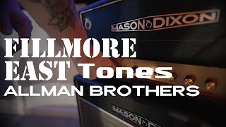 Allman Brothers Fillmore Tones in an Amplifier [upl. by Leamiba251]