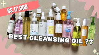 Viral cleansing oils review  Tried on my acne prone skin [upl. by Htiduj]