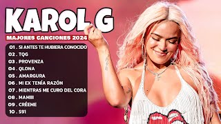 Karol G Mix Éxitos 2024  Lo Más Popular de Karol G 2024 [upl. by Marylynne]