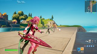 Pyra Does A Flip But In Fortnite [upl. by Helali]