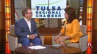 Tulsa Regional Chamber Pushing For More National Events For The City [upl. by Aisnetroh]