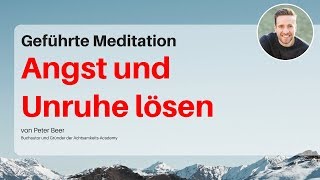 Geführte Meditation Angst und Unruhe lösen  tiefes Urvertrauen erfahren [upl. by Akirdnahs71]