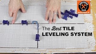 The Best Tile Leveling System for Bathroom Tile  by Home Repair Tutor [upl. by Carnay]