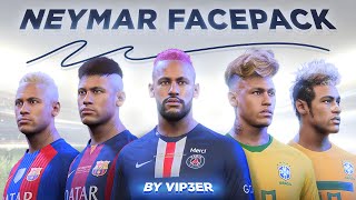 Neymar FACEPACK For FIFA22 amp 23 Free  Tutorial  TU171 [upl. by Aicined]