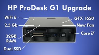 HP ProDesk G1 Small Form Factor Upgrade Guide [upl. by Nemra948]