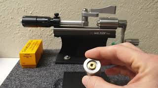 Wilson Sinclare case trimmer 357 mag [upl. by Yesdnil]