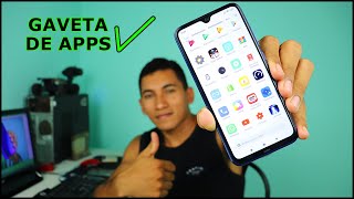 SAIU COMO ATIVAR A GAVETA DE APPS NO REDMI NOTE 8 E OUTROS XIAOMI [upl. by Dadirac]