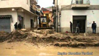 Alluvione a Brancaleone Le immagini del disastro [upl. by Ymij735]