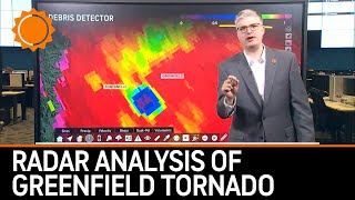 Radar Analysis of the Greenfield Iowa Tornado on May 21 2024 [upl. by Ellevart464]