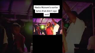 Nadia Mukamis Lyrics that Didnt Age Well 😁 nadiamukami arrowbwoy [upl. by Airrat]