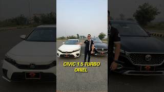 🔥 Drag Race Honda Civic 15 Turbo Oriel vs MG HS 15T Can MG beat Civic 🥵 [upl. by Devon]