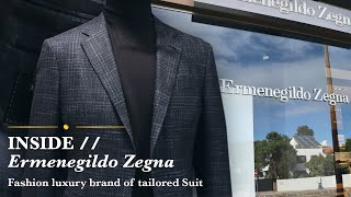 INSIDE  Ermenegildo Zegna  Fashion luxury brand of tailored Suit [upl. by Mechling338]