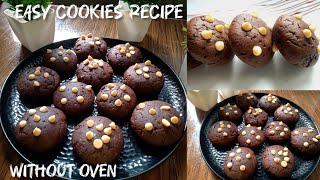 soft and chewy chocolate chip cookies recipe  Choco chips cookies  Easy chocolate chip cookies [upl. by Aicillyhp]